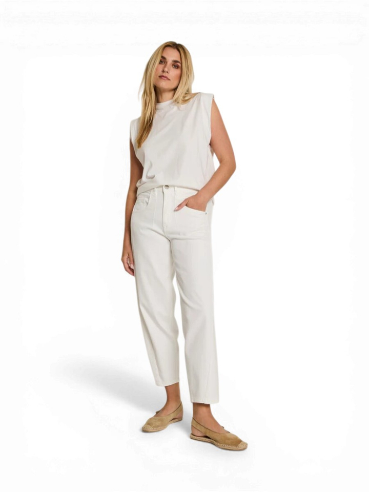 Witte jeansbroek  Para Mi 