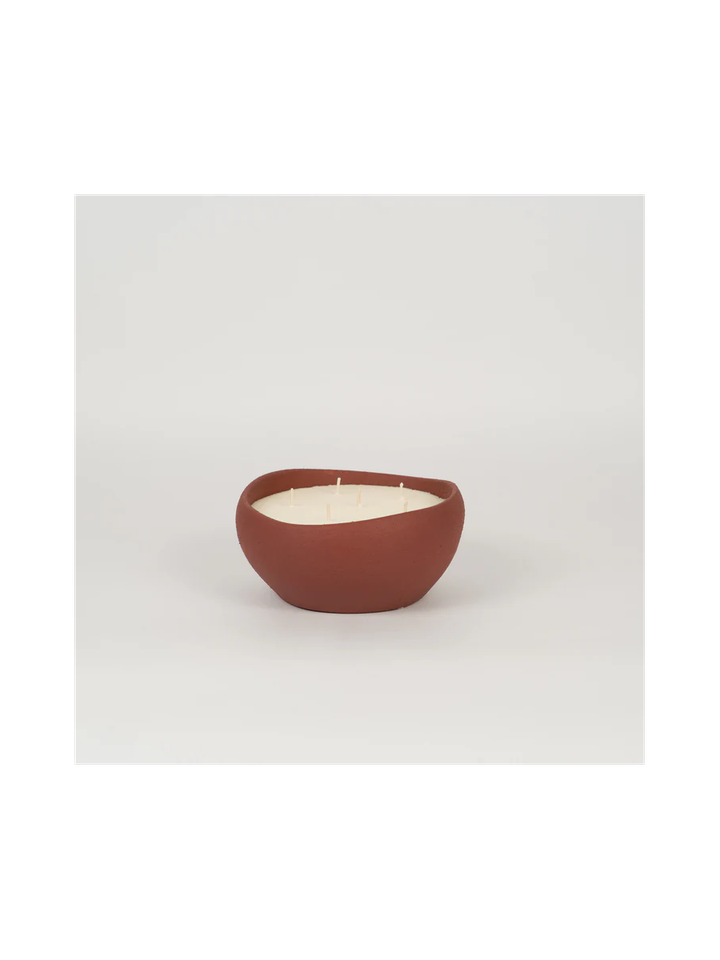 Doteki Indoor Candle Small - Burgundy Mon Dada