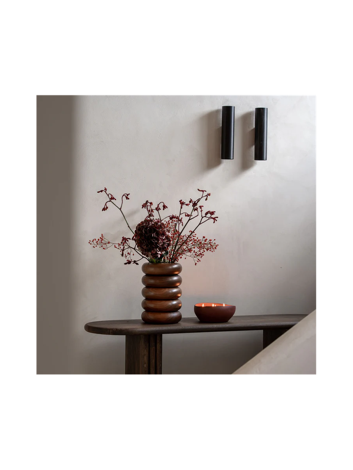 Doteki Indoor Candle Small - Burgundy Mon Dada