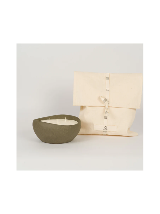 Doteki Indoor Candle Small - Moss Mon Dada