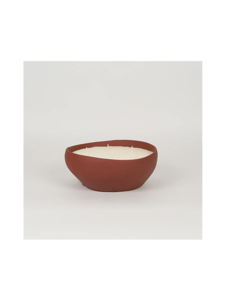 Doteki Indoor Candle Medium - Burgundy Mon Dada