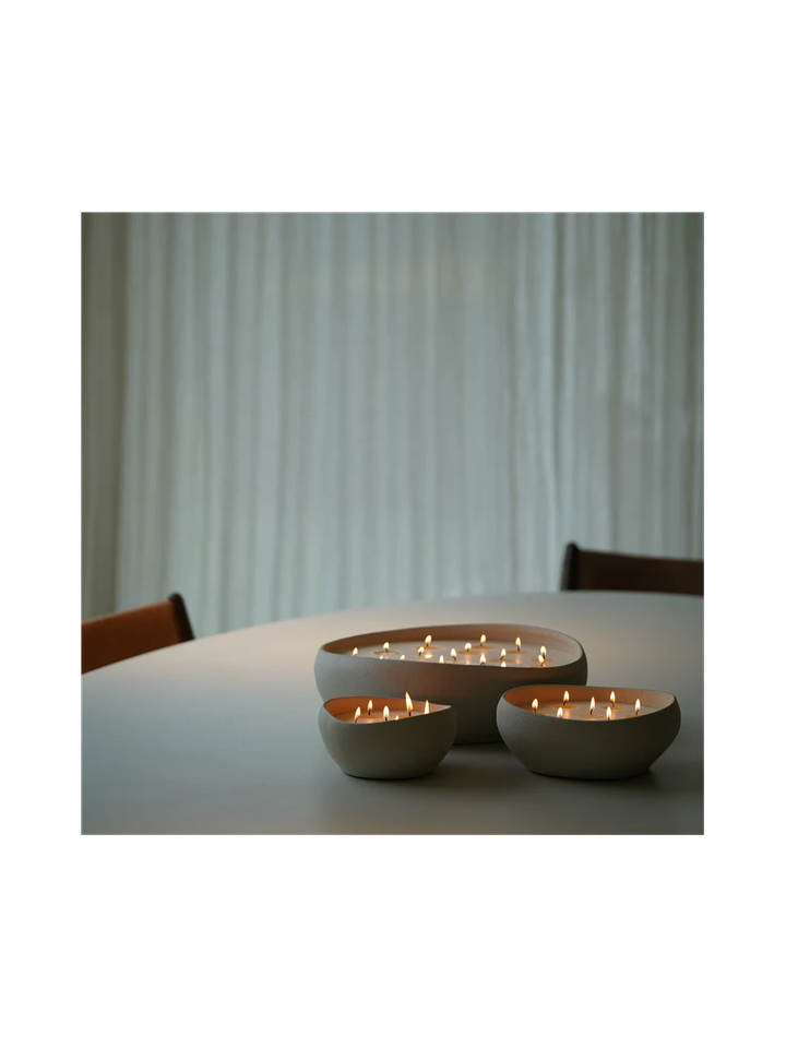 Doteki Indoor Candle Medium - Sand Mon Dada