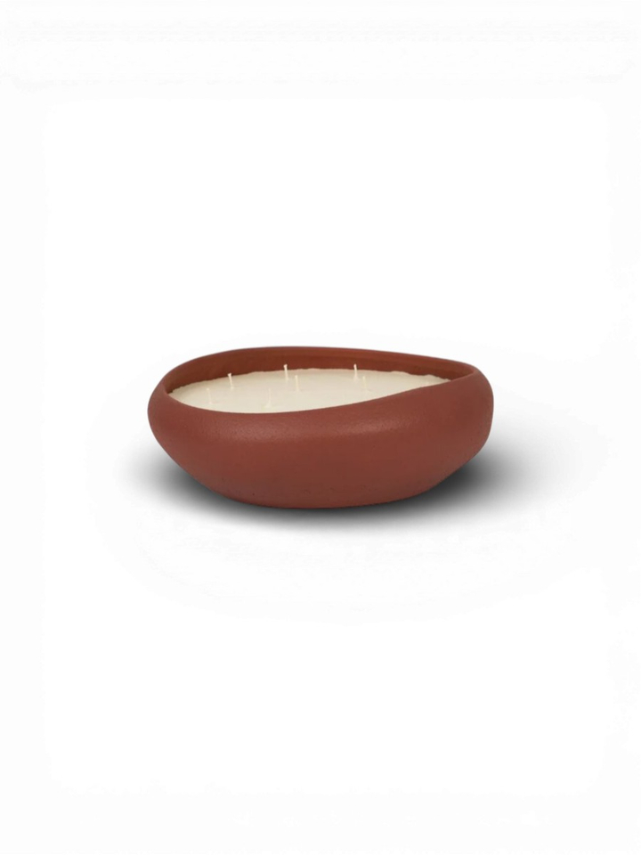 Doteki Indoor Candle Large - Burgundy Mon Dada