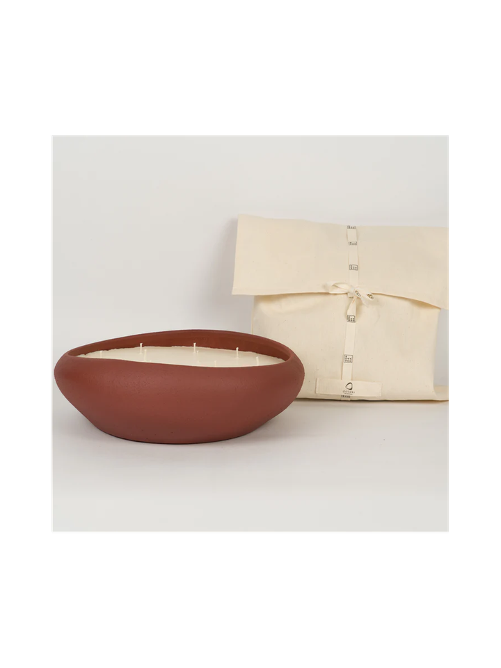 Doteki Indoor Candle Large - Burgundy Mon Dada