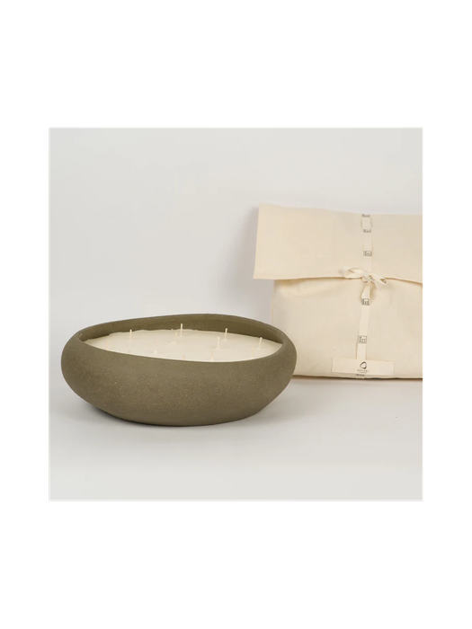 Doteki Indoor Candle Large - Moss Mon Dada