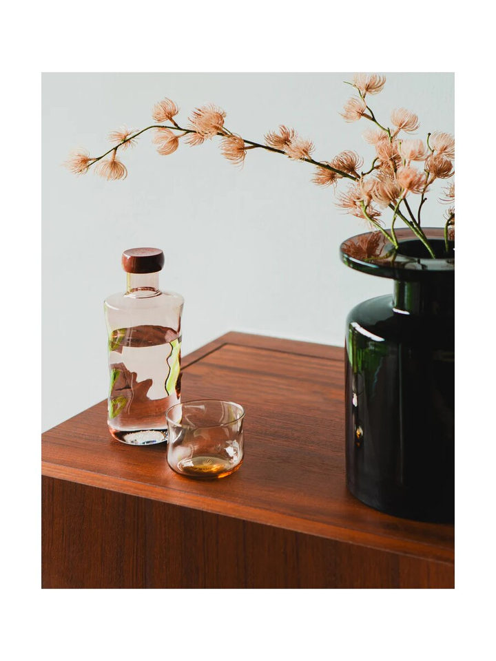 Swirl small tumbler glasses glow Paveau 