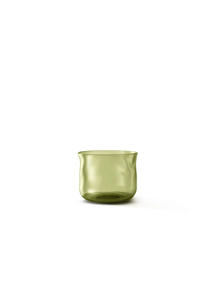 Swirl small tumbler glasses moss Paveau 