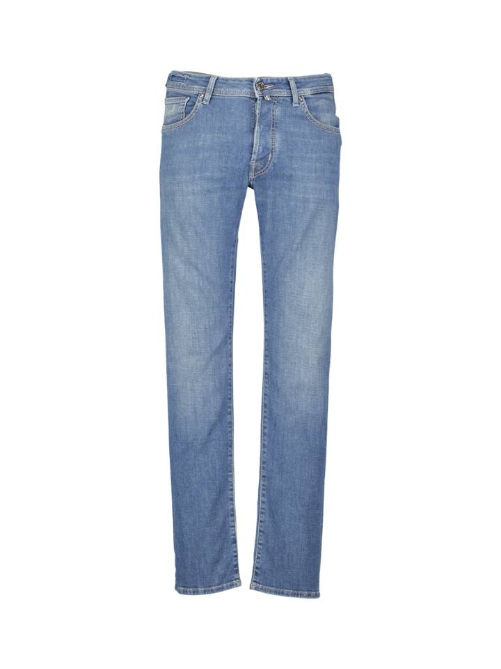 Donkerblauwe skinny jeans Jacob Cohen 