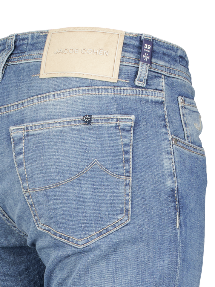 Donkerblauwe skinny jeans Jacob Cohen 