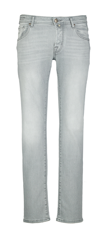 Lichtgrijze jeansbroek Jacob Cohen 