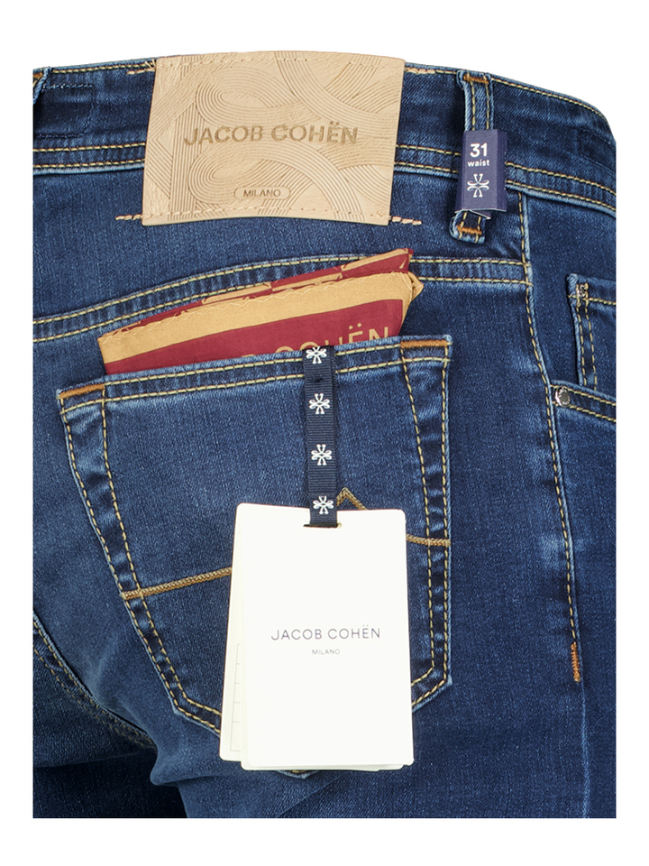 Donkerblauwe jeans Jacob Cohen