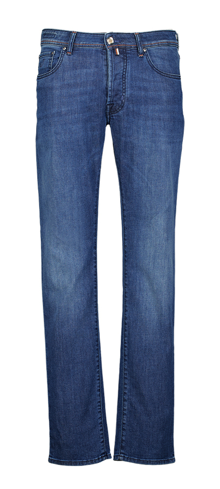 Donkerblauwe jeansbroek Jacob Cohen 