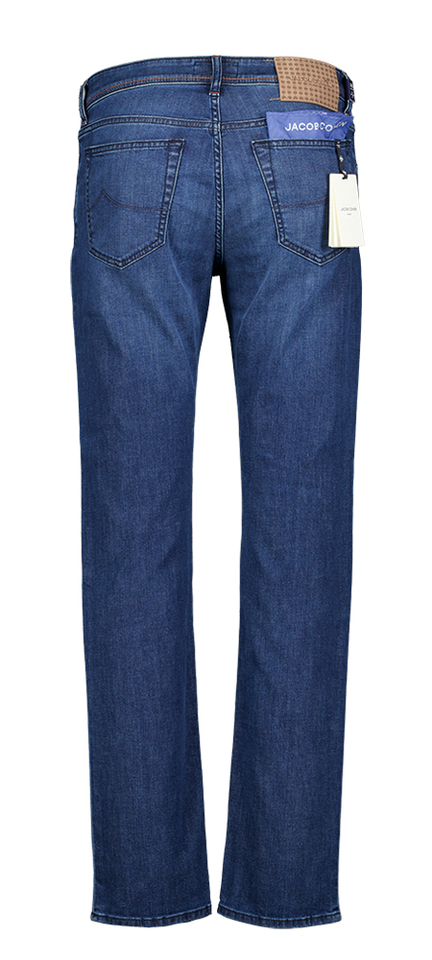 Donkerblauwe jeansbroek Jacob Cohen 