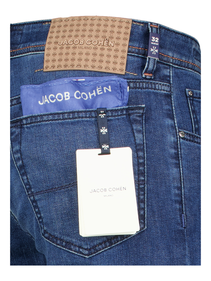 Donkerblauwe jeansbroek Jacob Cohen 