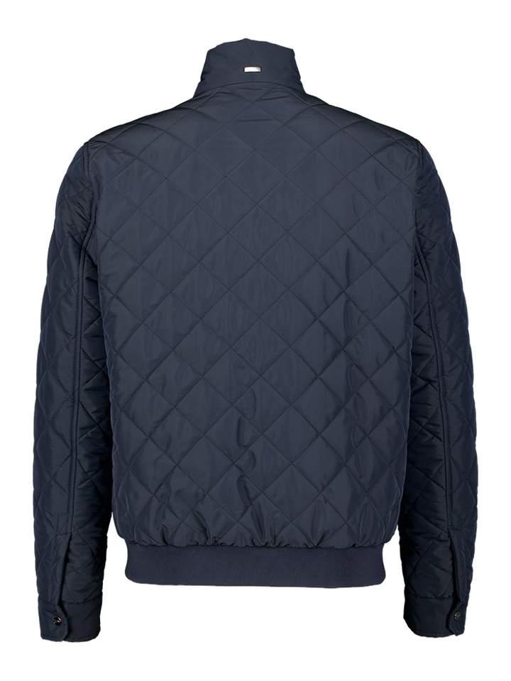 Blauwe korte jas Herno