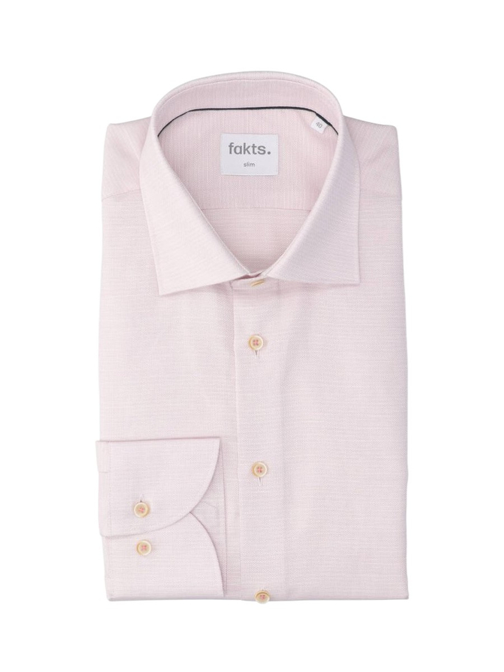 Rose uni katoenen hemd (regular fit) met lange mouwen Fakts
