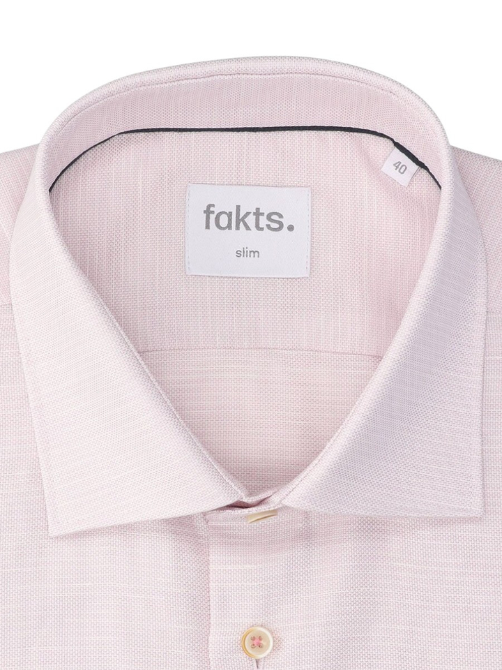 Rose uni katoenen hemd (regular fit) met lange mouwen Fakts