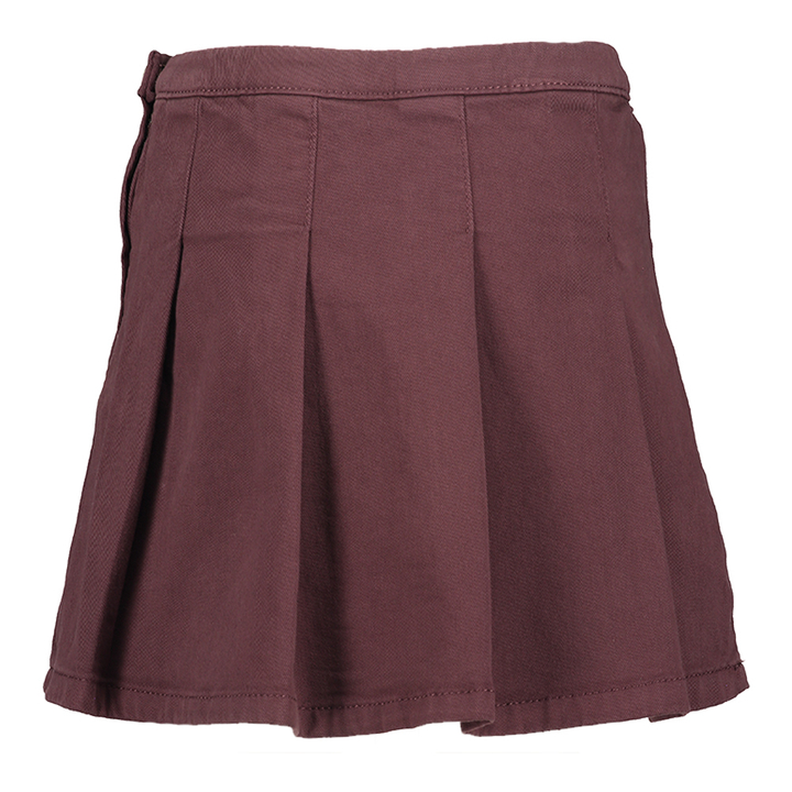 Bordeaux kort katoenen rokje Name It