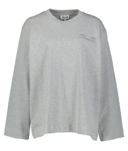 Grijze t-shirt met logo Jeevona Baum Und Pferdgarten