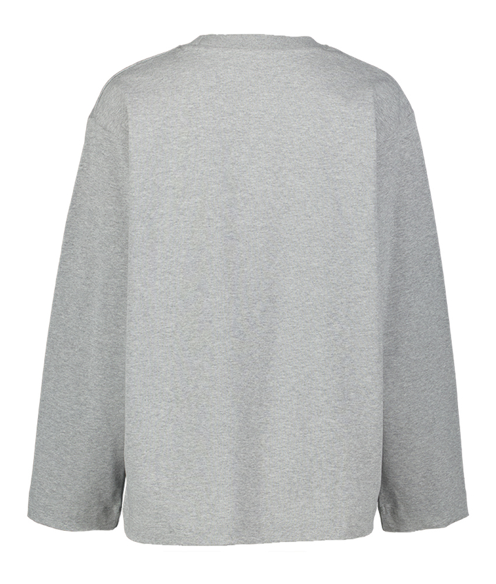 Grijze t-shirt met logo Jeevona Baum Und Pferdgarten