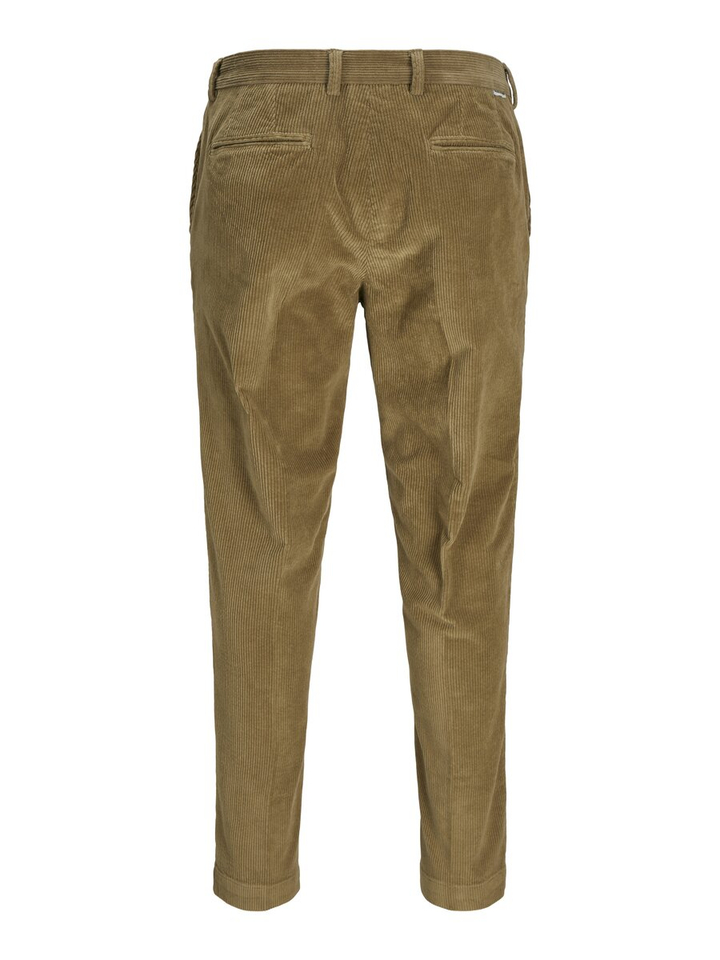 Beige broek in ribfluweel tapered fit Jack&Jones