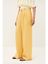 Gele wijde broek met bandplooi Deana Ba&sh 