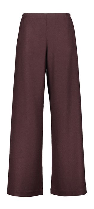 Bordeaux wijdvallende broek Niu