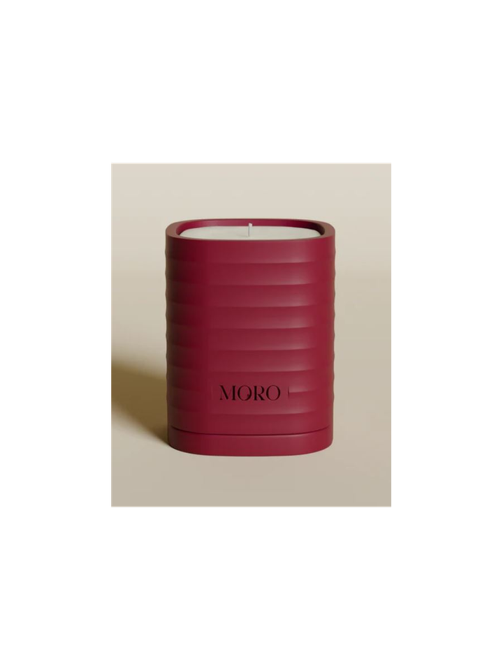 Tonka bean burgundy  kaars Moro 