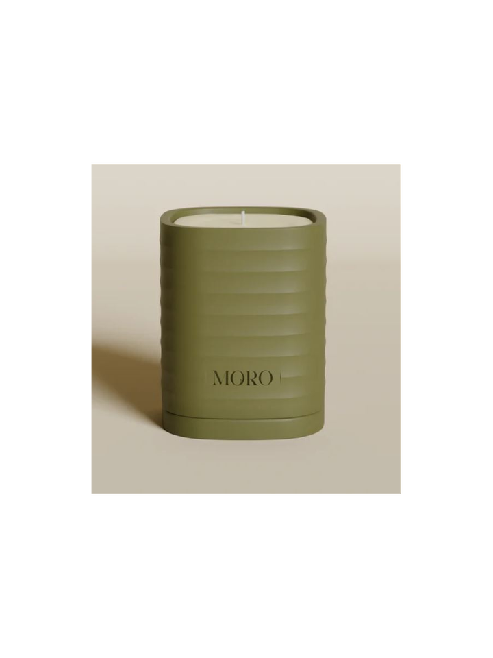 Agarwood green kaars Moro