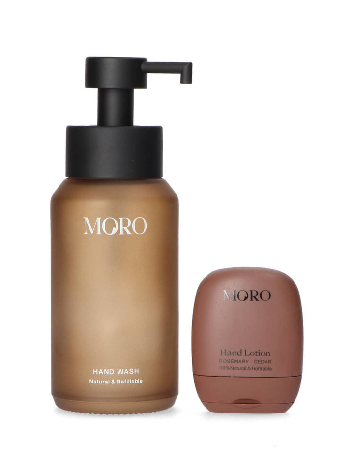 Rosemary giftbox handwash en mini hand lotion  hydrating Moro 
