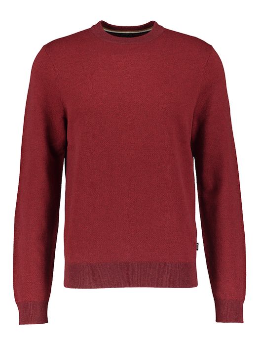 Rode wollen trui Hugo Boss