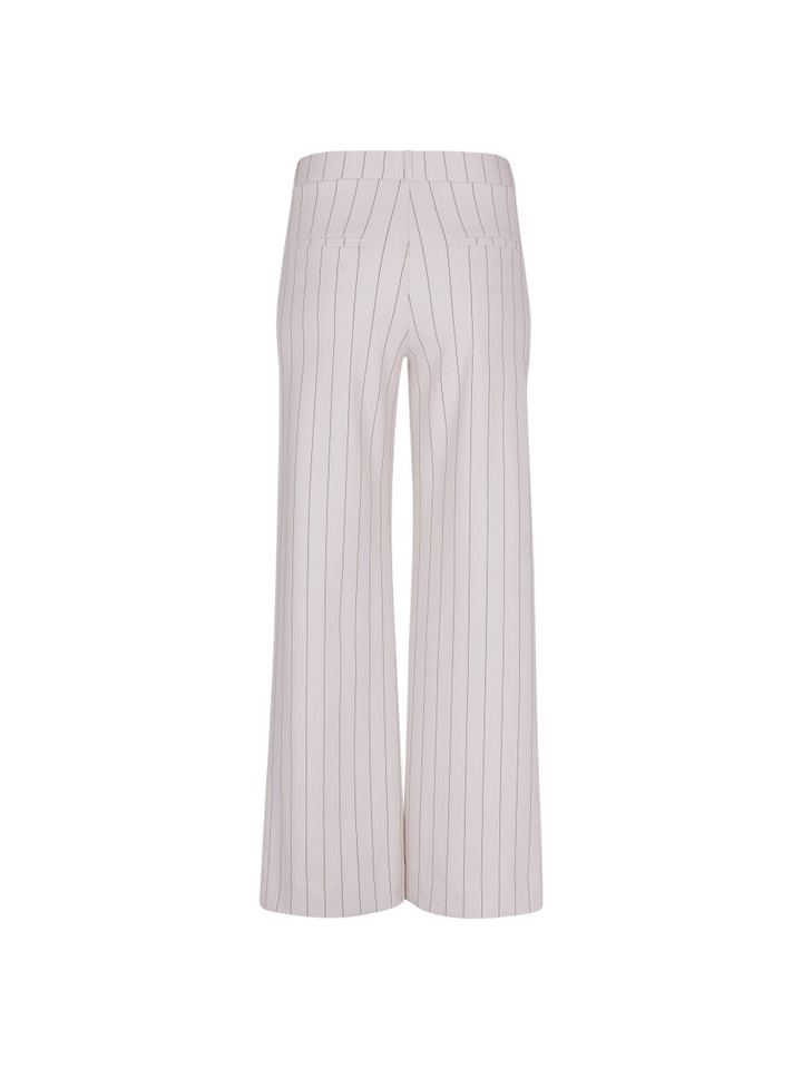Ecru gestreepte broek Lexie Studio Anneloes