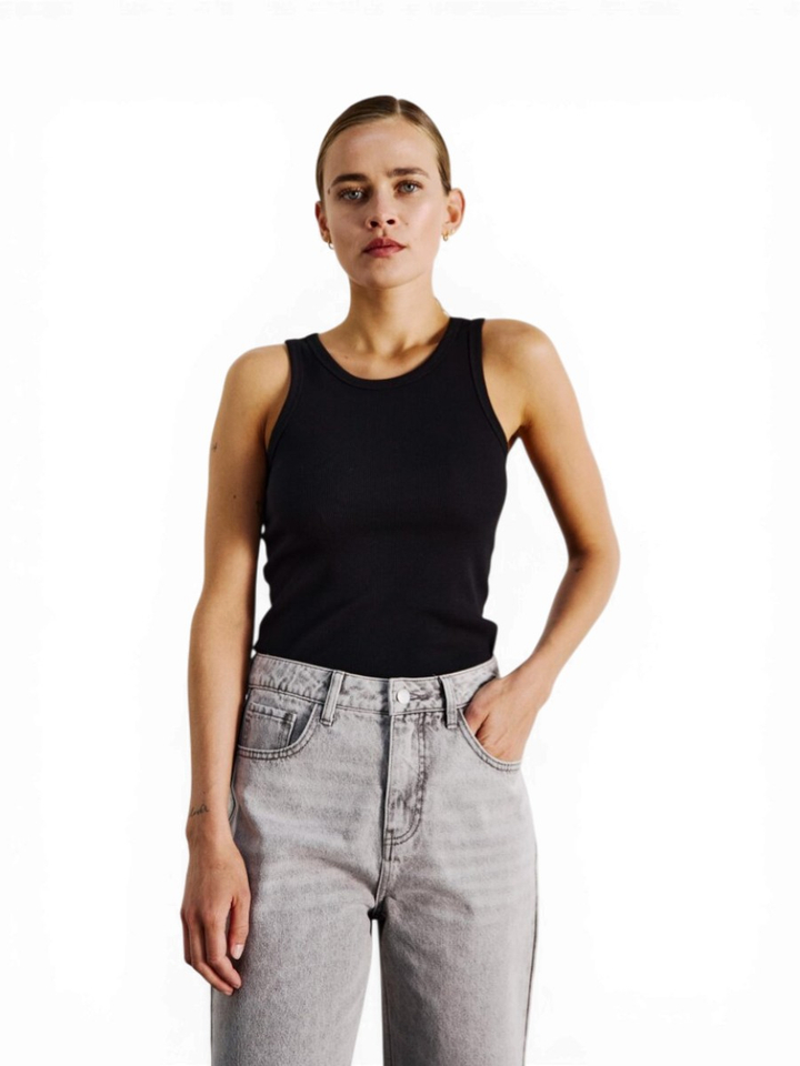 Zwarte top Dordi Withblack