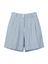 Sky blue linnen short Bianca Withblack 