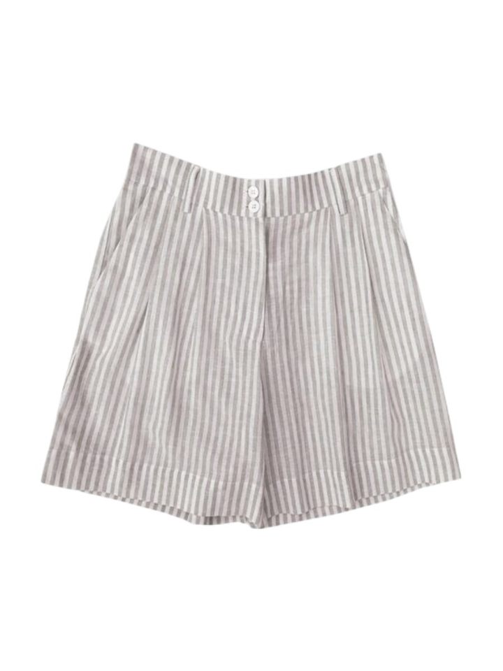 Gestreepte short Bianca Withblack