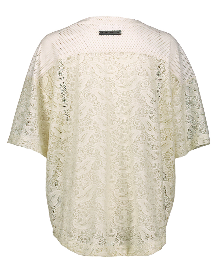 Pearl T-shirt met drukletters HL Haute l'Amitié 