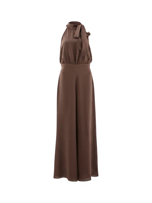 Bruine feestelijke jumpsuit Swing