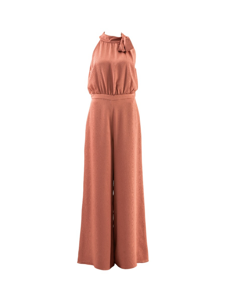 Roze geklede jumpsuit Swing 