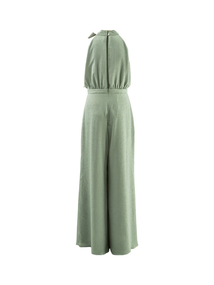 Groene geklede jumpsuit  Swing 