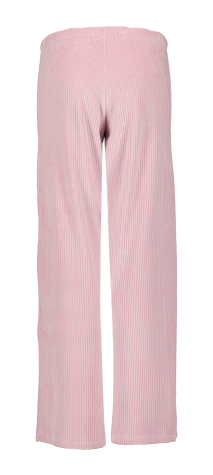 Roze ribfluwelen broek Name It