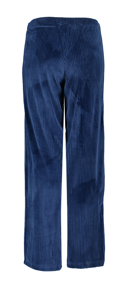 Blauwe ribfluwelen broek Name It