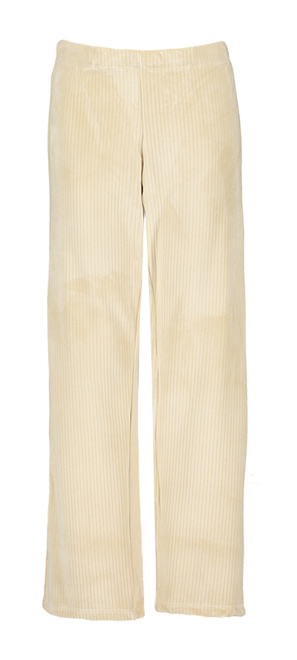 Beige ribfluwelen broek Name It