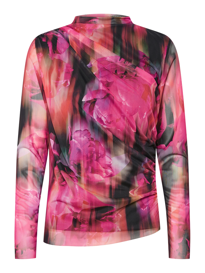 Multicolor bloes met bloemenprint  Yaschiva Y.A.S