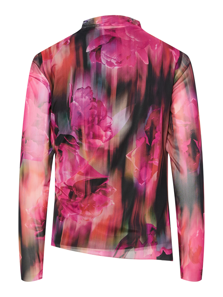 Multicolor bloes met bloemenprint  Yaschiva Y.A.S