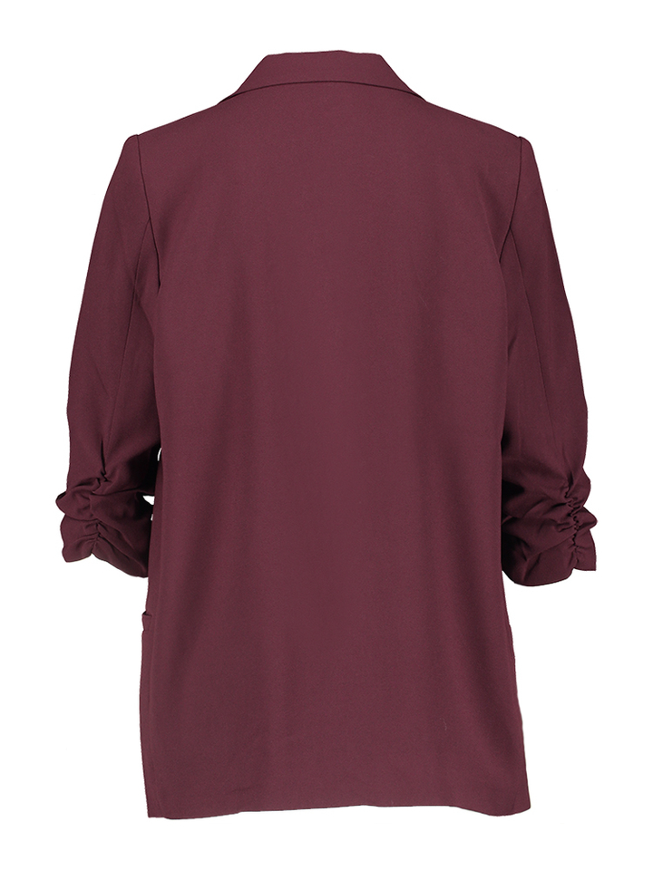 Bordeaux blijzer met strop aan de mouwen Shirley Soaked