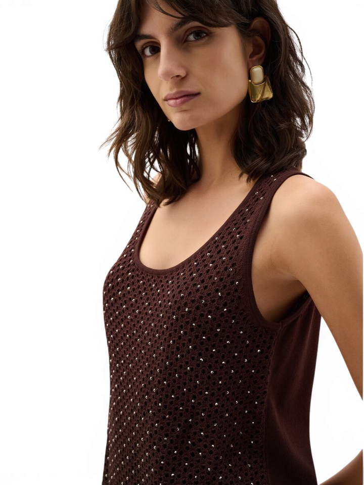 Bruine top Joseph Ribkoff 