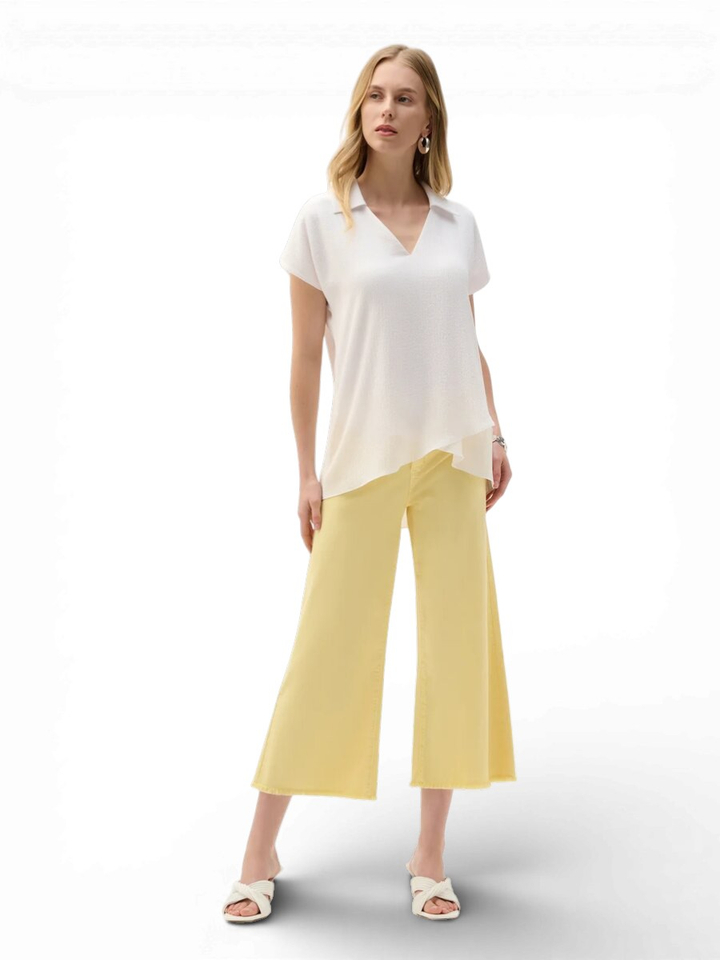 Witte blouse met V-hals Joseph Ribkoff