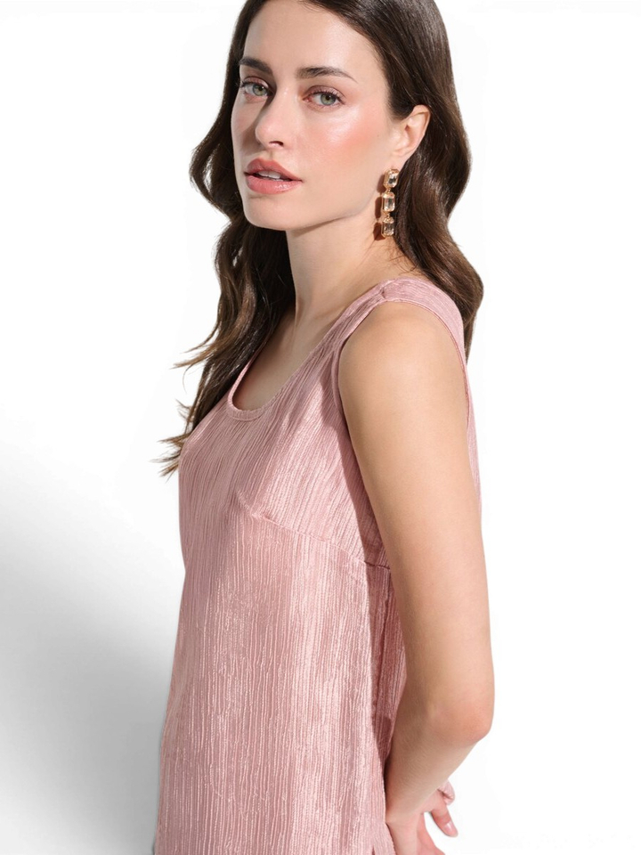 Roze top met structuur Joseph Ribkoff