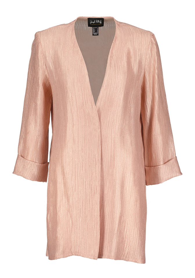 Roze halflange jas Joseph Ribkoff 