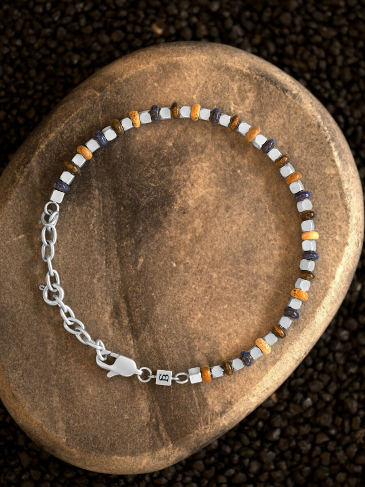 Azure Terra stenen armband Vertex Steel And Barnett 